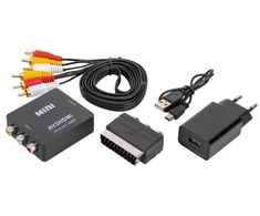 Sinox RCA/Scart adapteris prie HDMI
