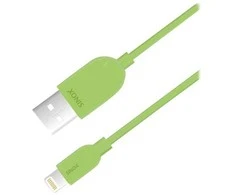 Sinox Beslag Sinox SXI2501MFI-G, 1 m, Lightning, USB A, Kištukas, Kištukas, Žalias