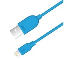 Sinox Beslag „Sinox Lightning“ laidas su originalia „Apple“ mikroschema. 2 m. Mėlynas, 2 m, „Lightning“, USB A, kištukas, kištukas, mėlynas