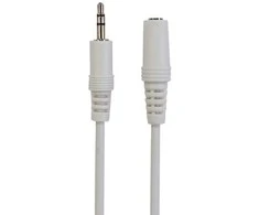 Sinox Beslag Sinox CTI6053, 3,5 mm, kištukas, 3,5 mm, lizdas, 3 m, baltas