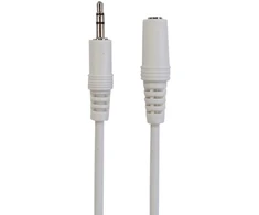 Sinox Beslag Sinox CTI6053, 3,5 mm, kištukas, 3,5 mm, lizdas, 3 m, baltas