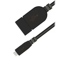 Sinox Beslag Sinox SXI4950, 0,2 m, Micro-USB B, USB A, USB 2.0, Juodas