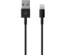 Sinox Beslag Sinox Lightning kabelis. 1 m. Juodas, 1 m, Lightning, USB A, vyriškas, vyriškas, juodas