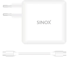 Sinox Beslag Sinox Macbook USB C 45W maitinimo šaltinio pakaitalas, patalpų, kintamosios srovės, 20 V, 1 m, baltas