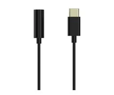 Sinox Beslag Sinox Mibility, USB C, Mini Jack 3.5 mm, 0.1 m, Juodas