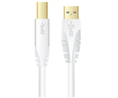 Sinox Beslag Sinox 1.0m USB 3.0 A-B M/M, 1 m, USB A, USB B, USB 3.2 Gen 1 (3.1 Gen 1), vyriškas/vyriškas, balta