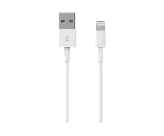 Sinox Beslag Sinox SOE02501, 1 m, „Lightning“, USB A, Kištukas, Kištukas, Balta