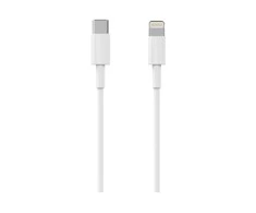 Sinox Beslag Sinox SOE04651, 1 m, Lightning, USB C, Kištukas, Kištukas, Balta