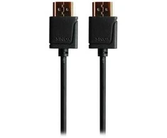 Sinox Beslag „Sinox“ itin plonas HDMI „Full HD“ kabelis. 3 m. Juodas, 3 m, HDMI A tipo (standartinis), HDMI A tipo (standartinis), 10.2 Gbit/s, Juodas