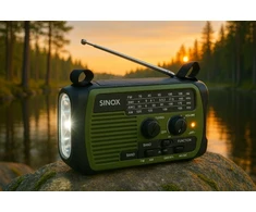Sinox Bluetooth® avarinis radijas. Žalias