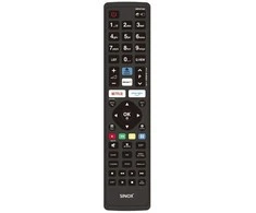 Sinox Beslag „Sinox SXR1240“, televizorius, radijo dažnių belaidis, spaudžiamieji mygtukai, juodas