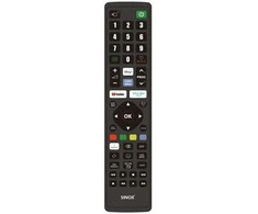 Sinox Beslag Sinox SXR1230, televizorius, radijo dažnių belaidis, spaudžiamieji mygtukai, juodas