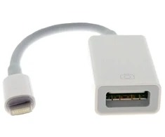 Sinox Vienas Lightning į USB A adapteris. 0,15 m. Baltas