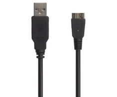 Sinox Vienas USB A - Micro USB 3.0 kabelis. 1,8 m. Juoda