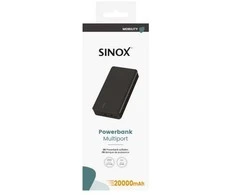 Sinox išorinė baterija 20000 mAh. Rūšiuoti