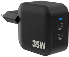 Sinox PRO 230V 2xUSB-C PD įkroviklis 35W. Rūšis