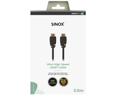 Sinox PRO HDMI™ kabelis 8K60Hz+E. 3 m. Įvairių spalvų.