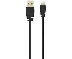 Sinox Beslag Sinox SXI02402MFI, 2 m, Lightning, USB A, Kištukas, Kištukas, Juodas