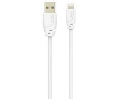 Sinox Beslag Sinox SXI02503MFI, 3 m, „Lightning“, USB A, Kištukas, Kištukas, Balta