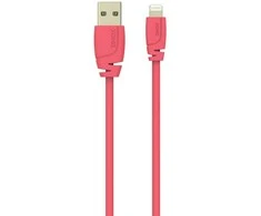 Sinox Beslag Sinox SXI02701MFI, 1 m, Lightning, USB A, Kištukas, Kištukas, Rožinis
