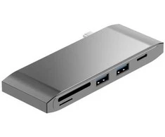 Sinox PRO USB C šakotuvas. Aliuminis.