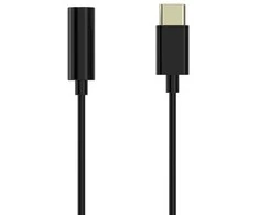 Sinox Beslag Sinox SXI04360, 3,5 mm, Lizdas, USB C tipo, Kištukas, 0,15 m, Juodas