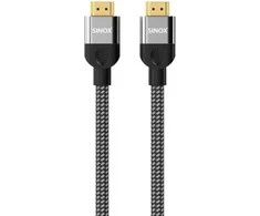 Sinox Beslag „Sinox PRO X HDMI™“ kabelis 8K60Hz+E, 2 m, juodas