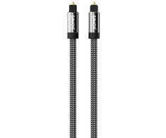 Sinox ULTRA optinis skaitmeninis kabelis. 1,5 m. Juoda