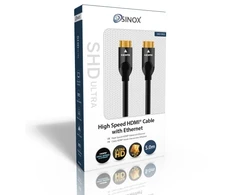 Sinox SHD HDMI™ kabelis 4K60Hz+E. 5m. Juodas