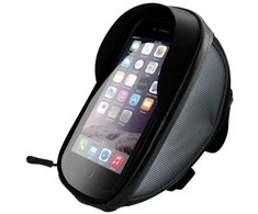 Sinox išmaniojo telefono krepšys dviračiui ir motociklui. Juodas.