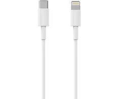 Sinox Beslag Sinox SOE04651, 1 m, Lightning, USB C, Kištukas, Kištukas, Balta
