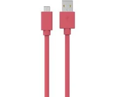Sinox Beslag Sinox USB C - USB A kabelis. 1 m. Rožinis.