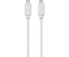 Sinox USB C į USB C kabelis. 1 m. Balta