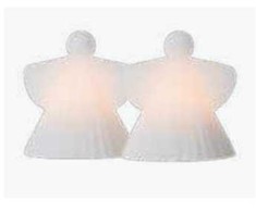 Sirius Home Asta Angel, Šviesos dekoratyvinė figūrėlė, Balta, 1 lemputė(-s), Baterija, AA, 100 mm