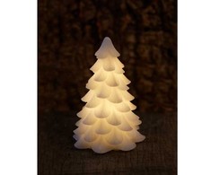 Dekoracja świąteczna Sirius Sirius Carla Tree, H19cm, baltas