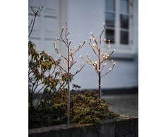Philips Sirius Home Alex, dekoratyvinė šviesų girlianda, ruda, 30 lempučių, LED, baterija, AA