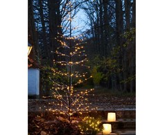 Kalėdinės lemputės Philips Sirius Home Isaac, šviesos dekoracijos figūrėlė, ruda, 228 lemputės, LED, 6 W, DC