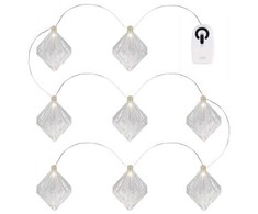 Dekoracja świąteczna Philips Sirius Home Nellie, Garland, Glass, Transparent, 1500 m, Boy/Girl, AA
