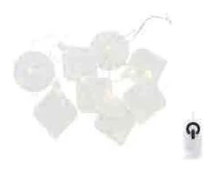 Dekoracja świąteczna Philips Sirius Home Nellie, Garland, Glass, Transparent, 1500 m, Boy/Girl, AA