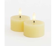 Žinoma, čia yra išverstas tekstas: Stalinė lempa Sirius Sille Žvakutės tealight 2 vnt. komplektas Ø6xH3,4cm Šviesiai geltona