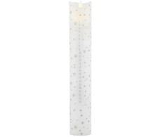 Sirius Sirius Sara Calendercandle Ø4,8xH29cm, Romantic Sidabrinis