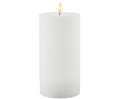 Lampa stołowa Sirius Sille Rechargeable Ø10xH20cm, baltas