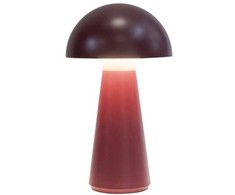 Lampa stołowa Tork Sirius Sirius Sam Genopladelig Lampe - Bordo - H 28 cm