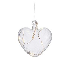 Dekoracja świąteczna Philips Sirius Home Wave, Light decoration figure, Transparent, Heart, 5 bulb(s), LED, CR2032
