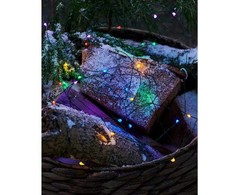 Lampki choinkowe Sirius Sirius Knirke, 80L, Multi/žalias