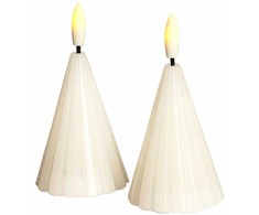 Sirius Sirius Laura Tree, 2 pcs. Ø5,7x8cm, baltas