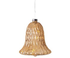 Sirius Home Luna, Šviesos dekoratyvinė figūrėlė, Ruda, 5 lemputės, Baterija, AAA, 100 mm