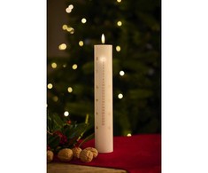 Dekoracja świąteczna Sirius Sille Calendercandle Ø4,8xH28,9cm, Special Edition 2024