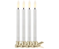 Sirius Sirius Sille Xmas Treelight 4 pcs Set, baltas/Gold