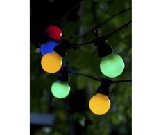 Sirius Home Lucas, 10 lempučių, LED, Mėlyna, Žalia, Raudona, Geltona, Vidaus / lauko, Juoda, 6 W